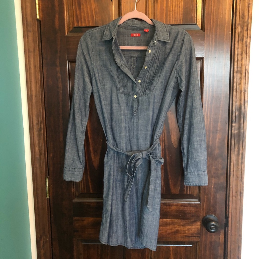 Denim Shirt Dress
